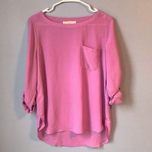 Loft lavender blouse, size small!